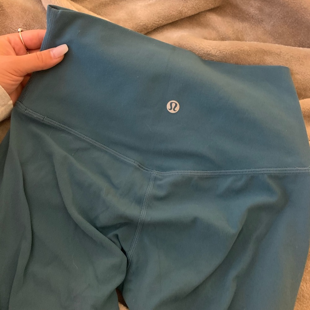 Lululemon Align Leggings 21” in Teal